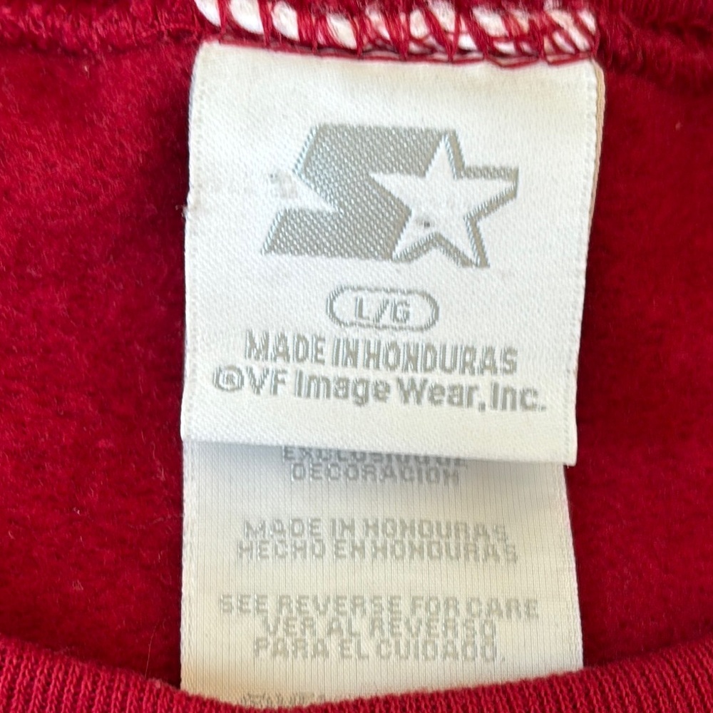 Arkansas Razorbacks Football Red Sweatshirt - Picture 6 of 8